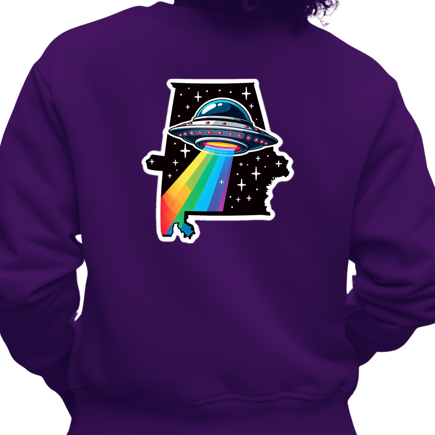 Alabama PRIDE Sweatshirt On The Back