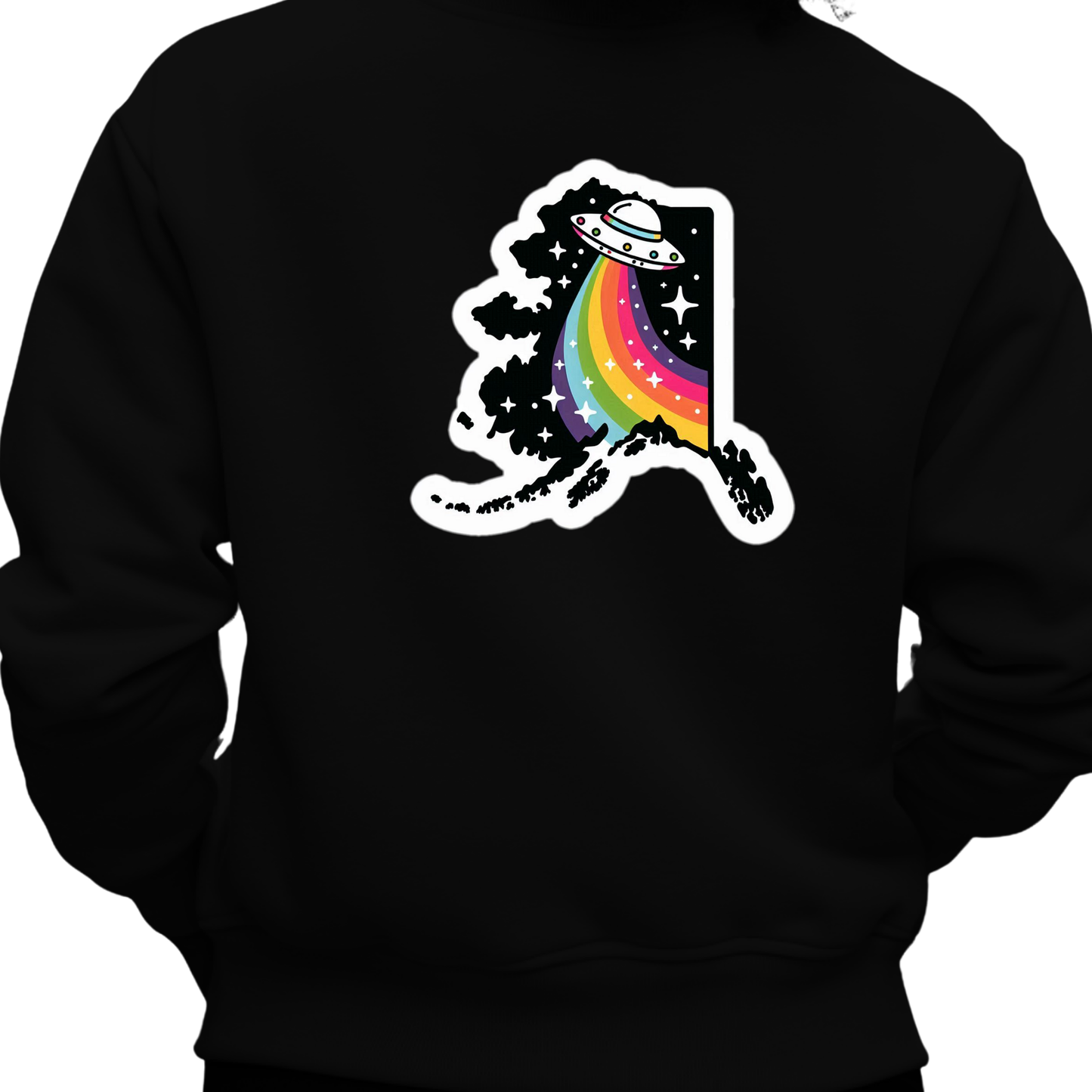 Alaska PRIDE Sweatshirt On the Back