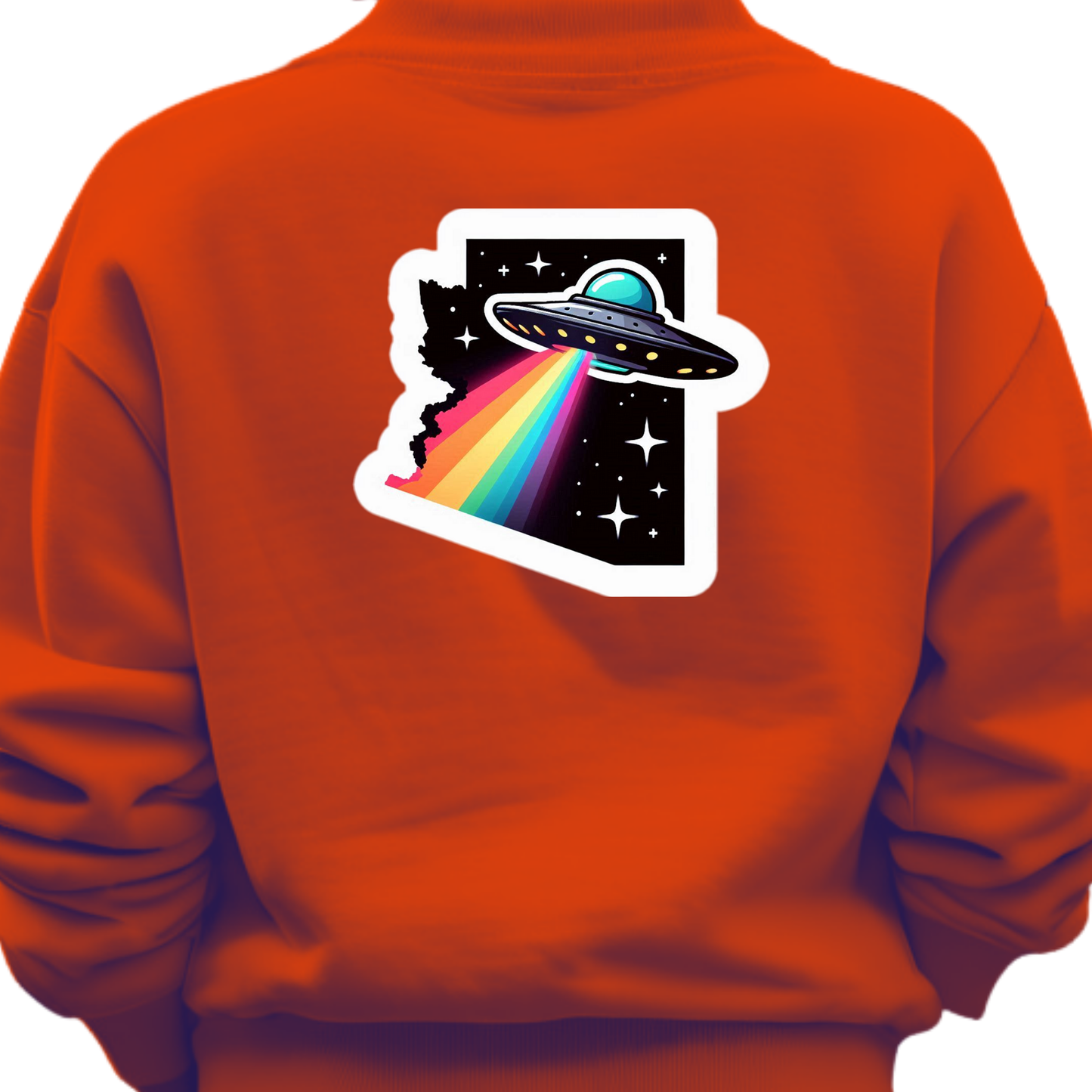 Arizona PRIDE Sweatshirt On the Back