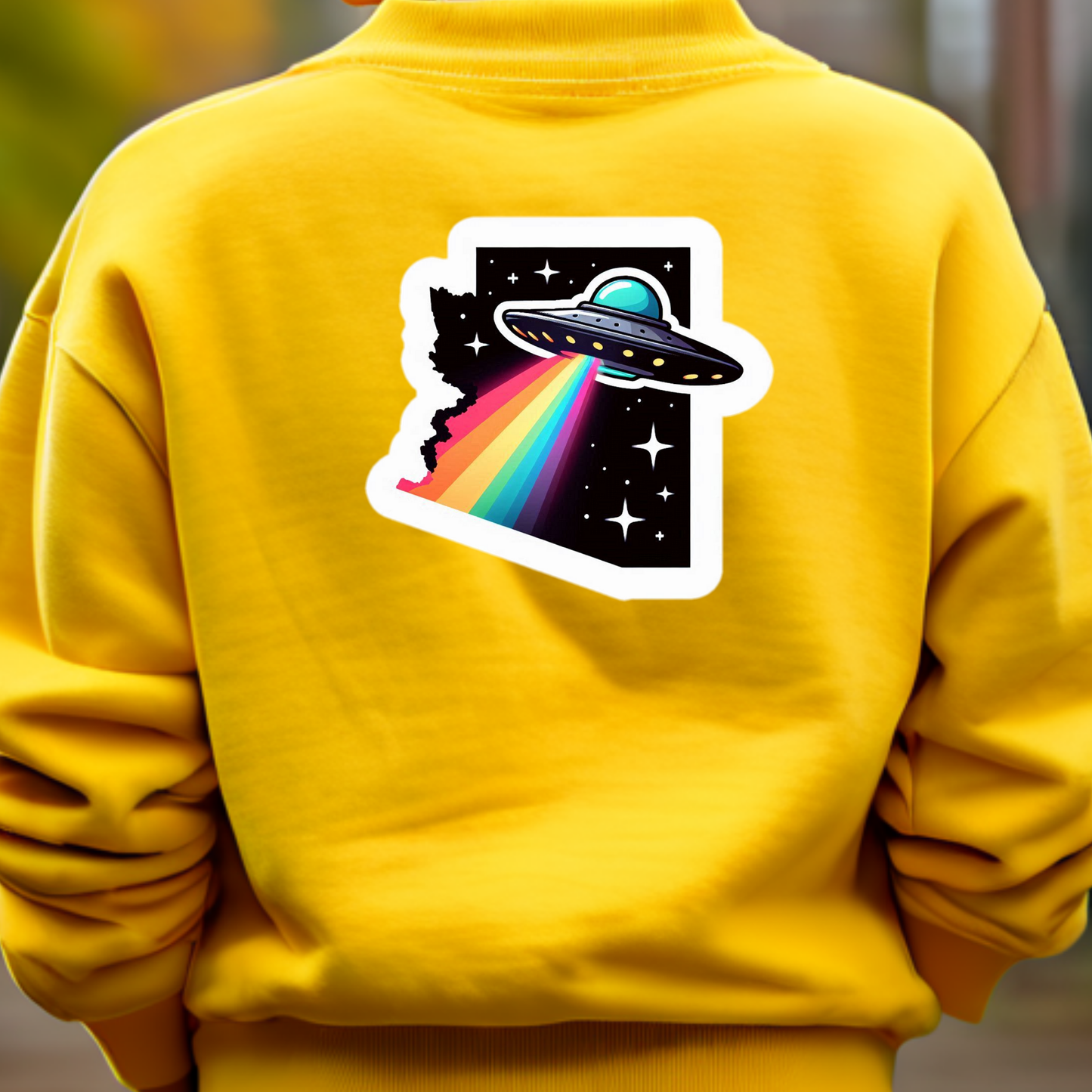 Arizona PRIDE Sweatshirt On the Back