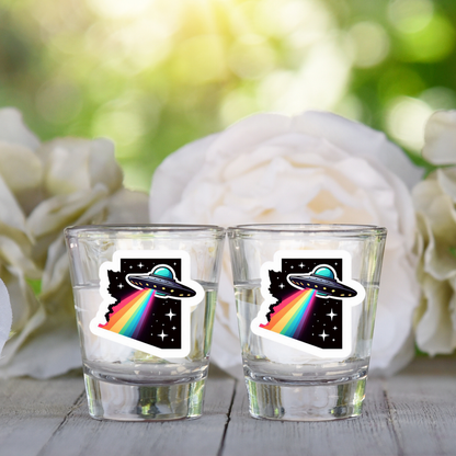 PRIDE Arizona Shot Glasses