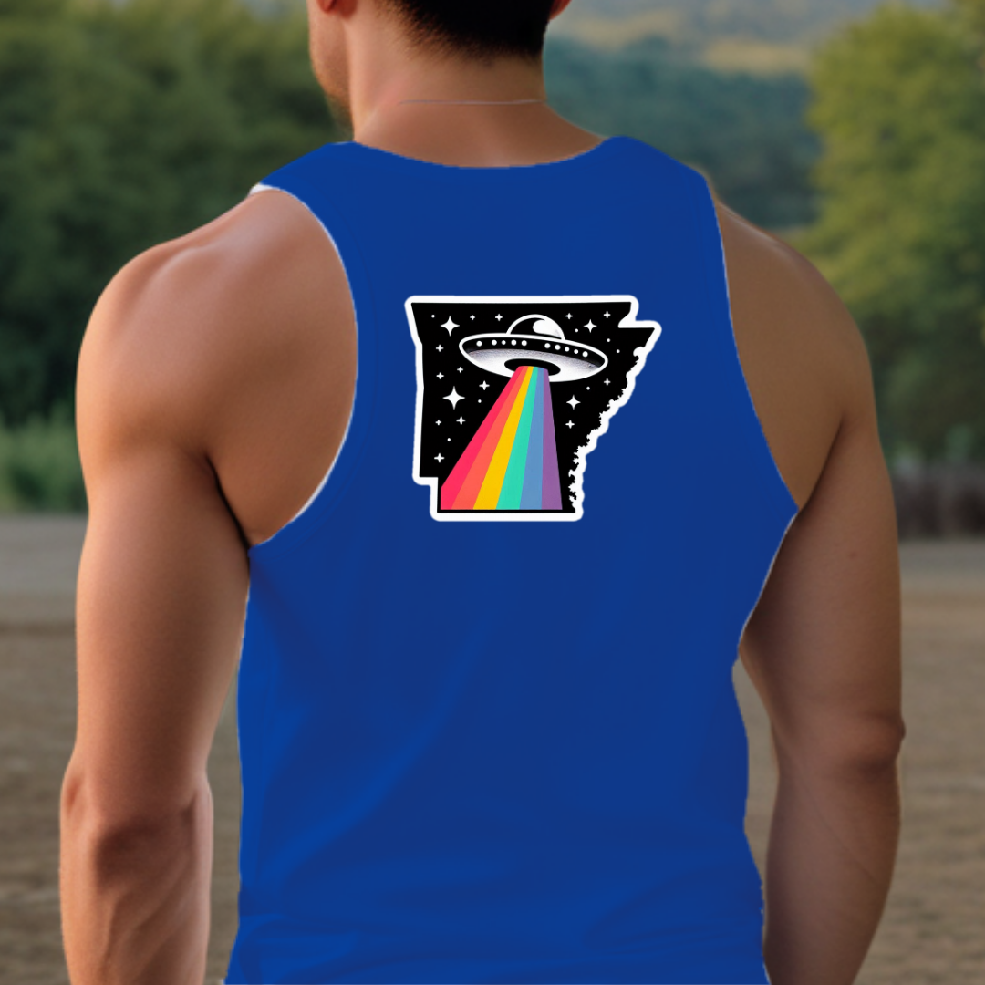 Arkansas Pride - On The Back Tank Top