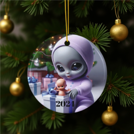Out-of-this-World Baby's First Christmas Ornament