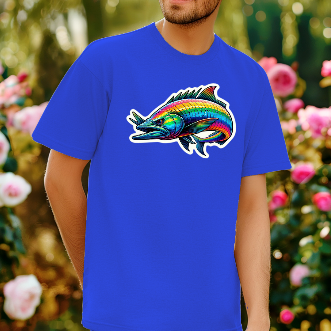 Rainbow Barracudas Unisex Soft T-Shirt