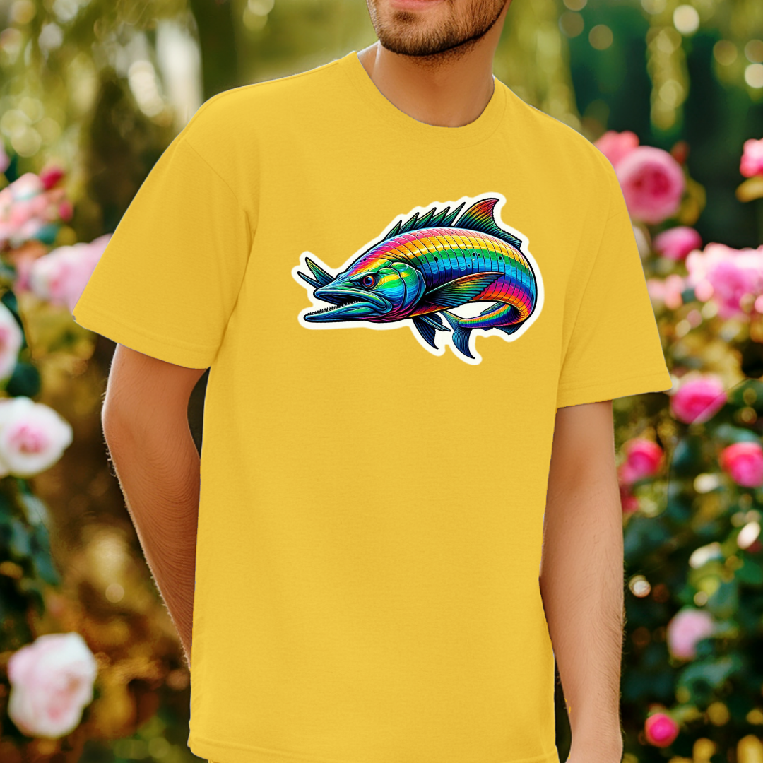 Rainbow Barracudas Unisex Soft T-Shirt