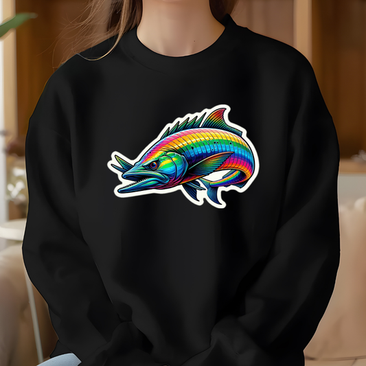 Rainbow Barracuda Crewneck Sweatshirt