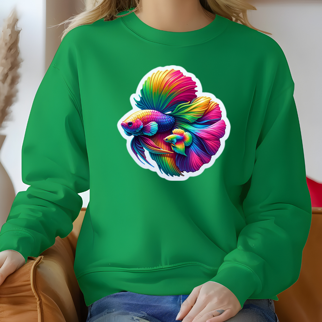 Rainbow Betta Unisex Soft T-Shirt