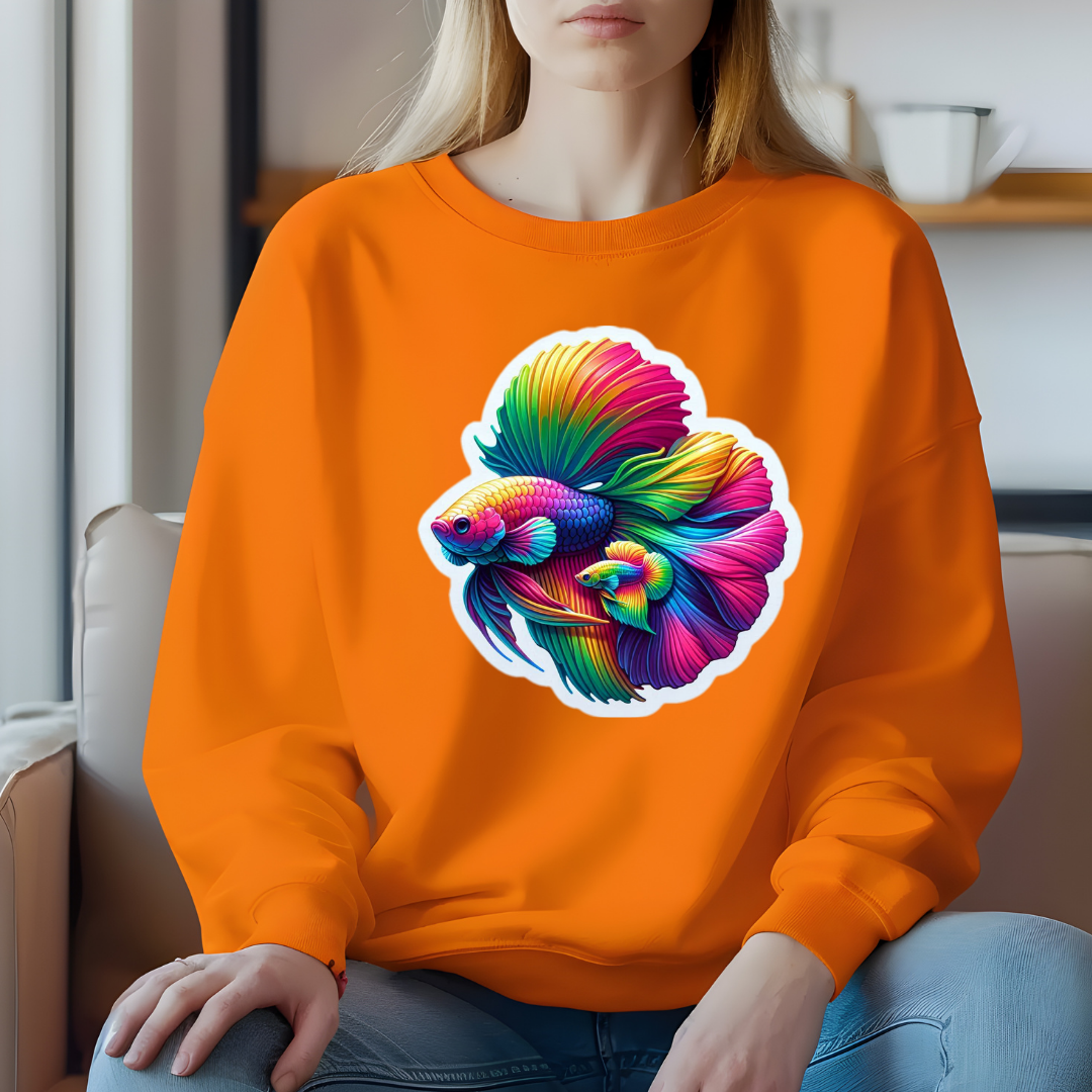 Rainbow Betta Unisex Soft T-Shirt