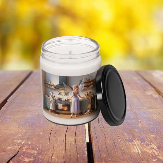 Chill Out Scented Soy Candle, Perfect for Cutting Onions!