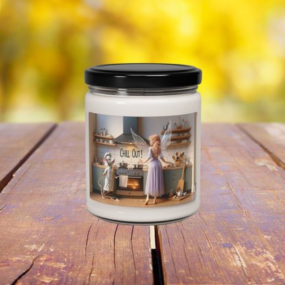 Chill Out Scented Soy Candle, Perfect for Cutting Onions!