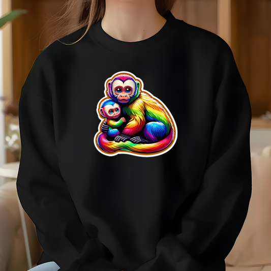 Rainbow Capuchins Crewneck Sweatshirt