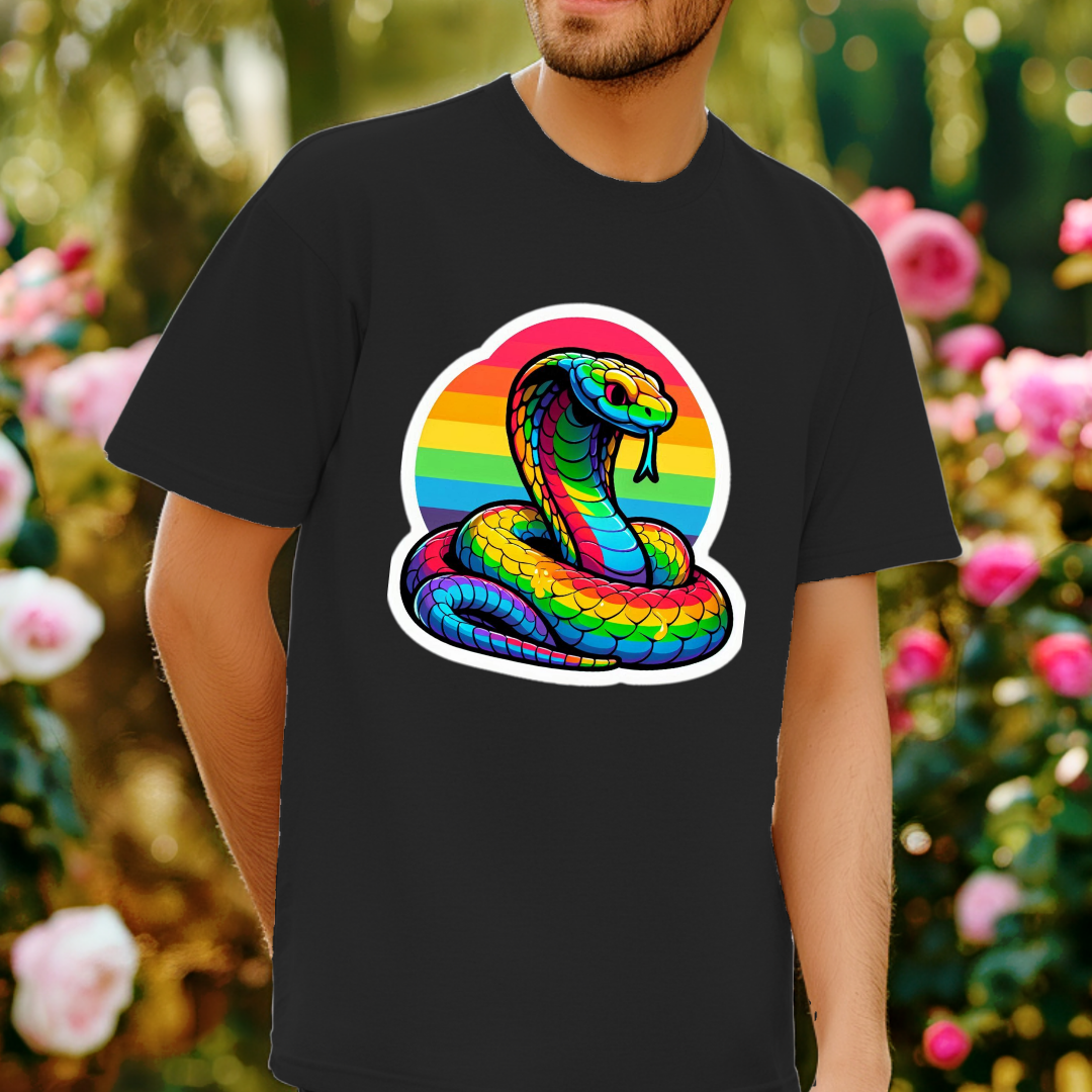 Rainbow Cobras Unisex Soft T-Shirt