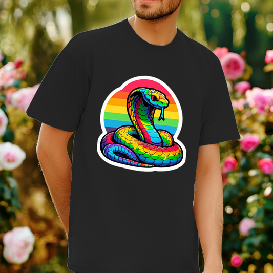 Rainbow Cobras Unisex Soft T-Shirt