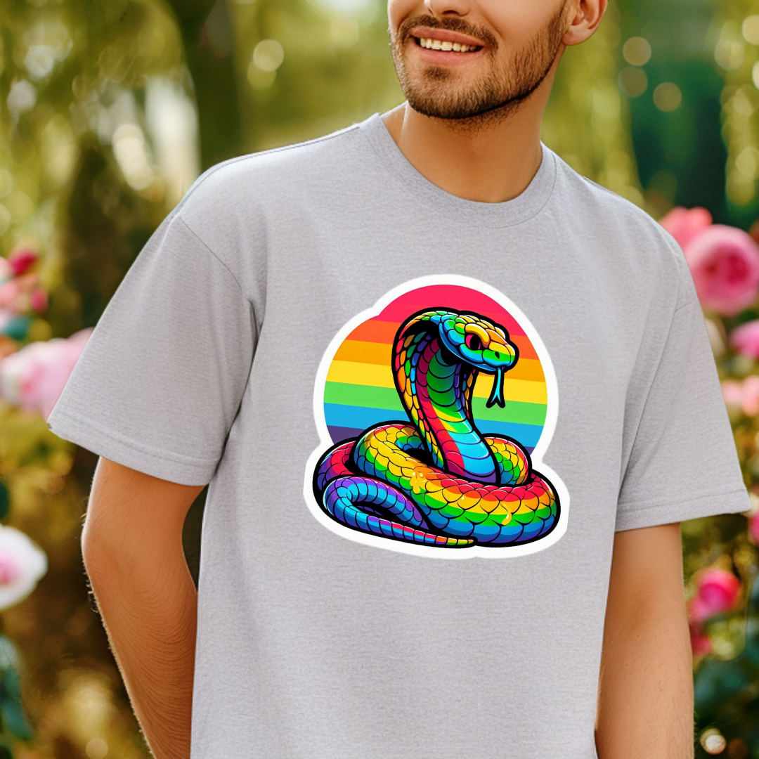 Rainbow Cobras Unisex Soft T-Shirt