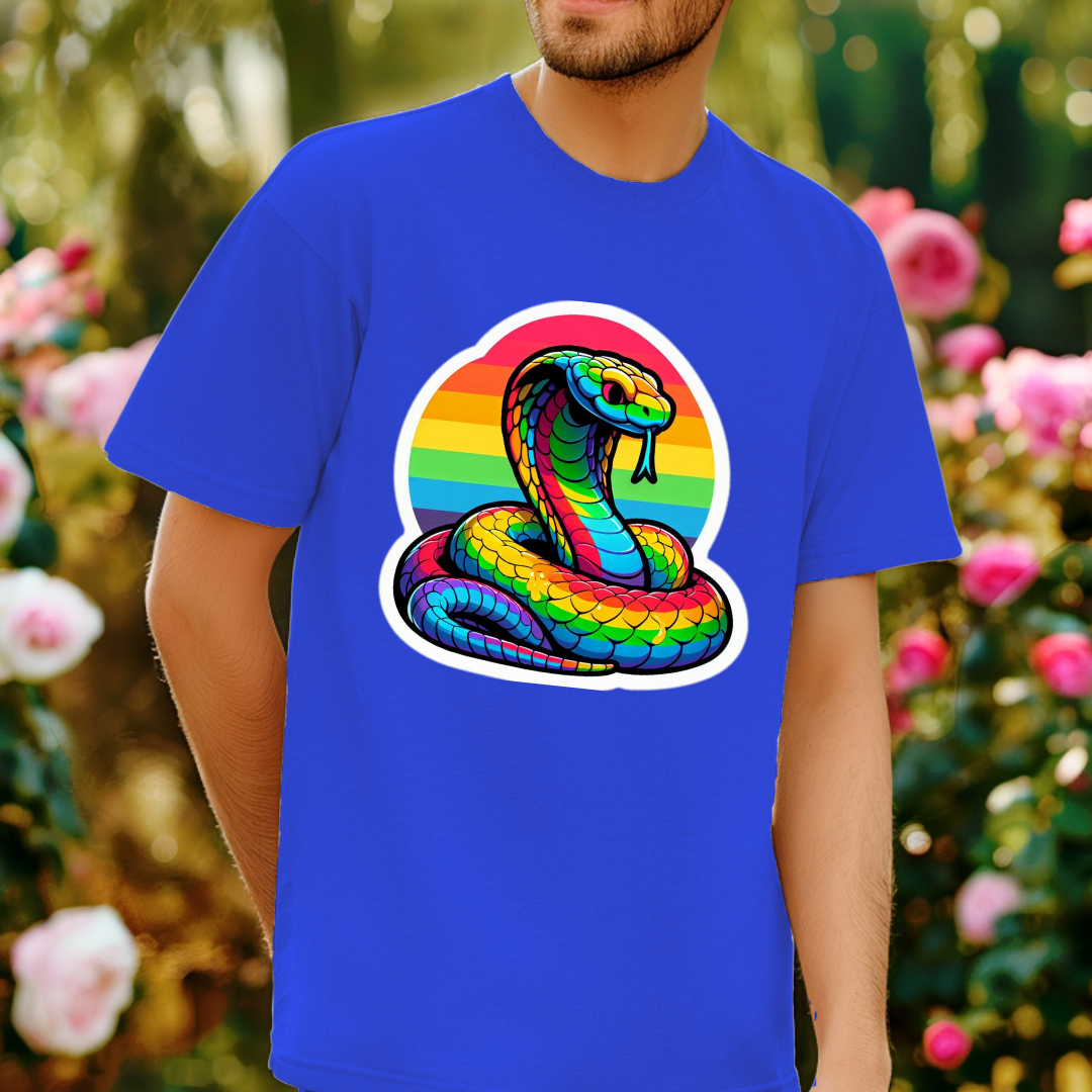 Rainbow Cobras Unisex Soft T-Shirt