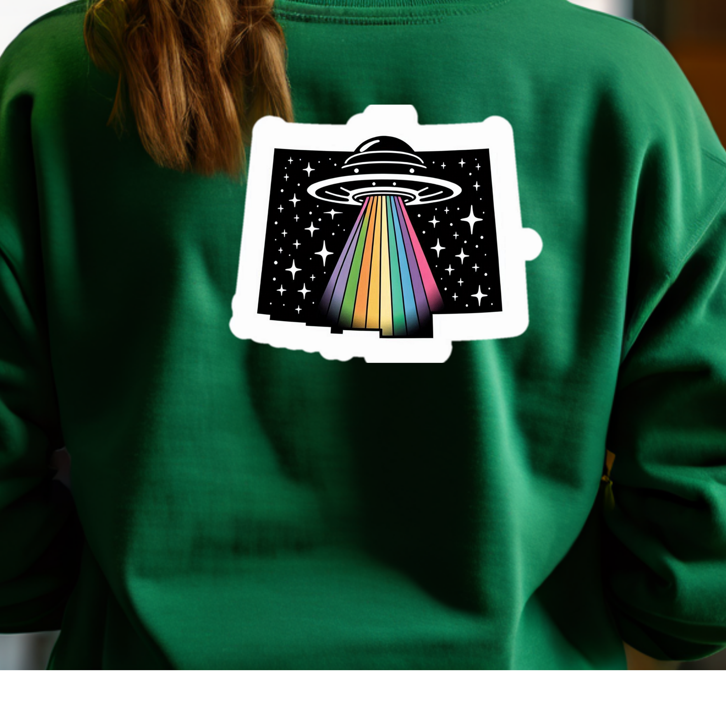 Colorado PRIDE Sweatshirt On the Back