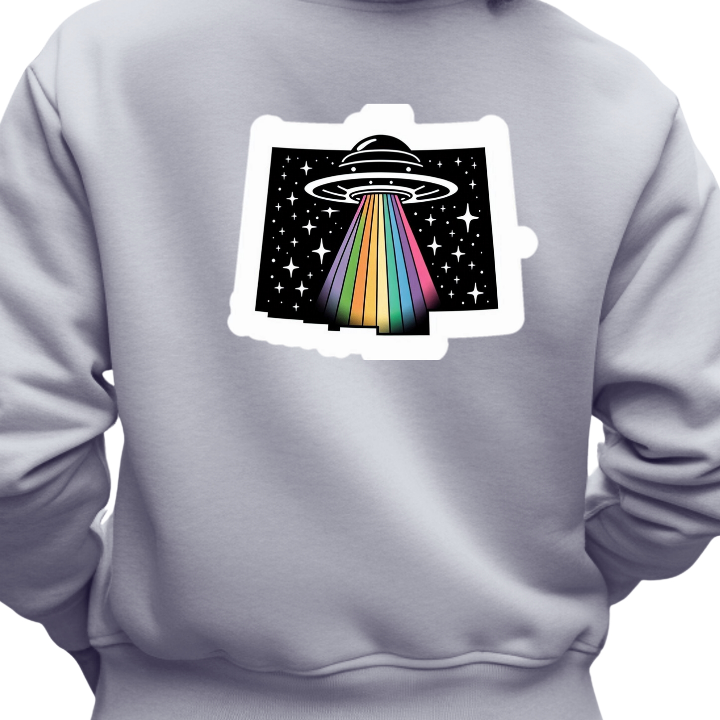 Colorado PRIDE Sweatshirt On the Back