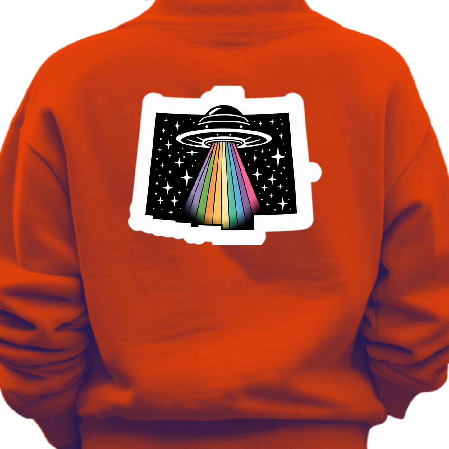 Colorado PRIDE Sweatshirt On the Back