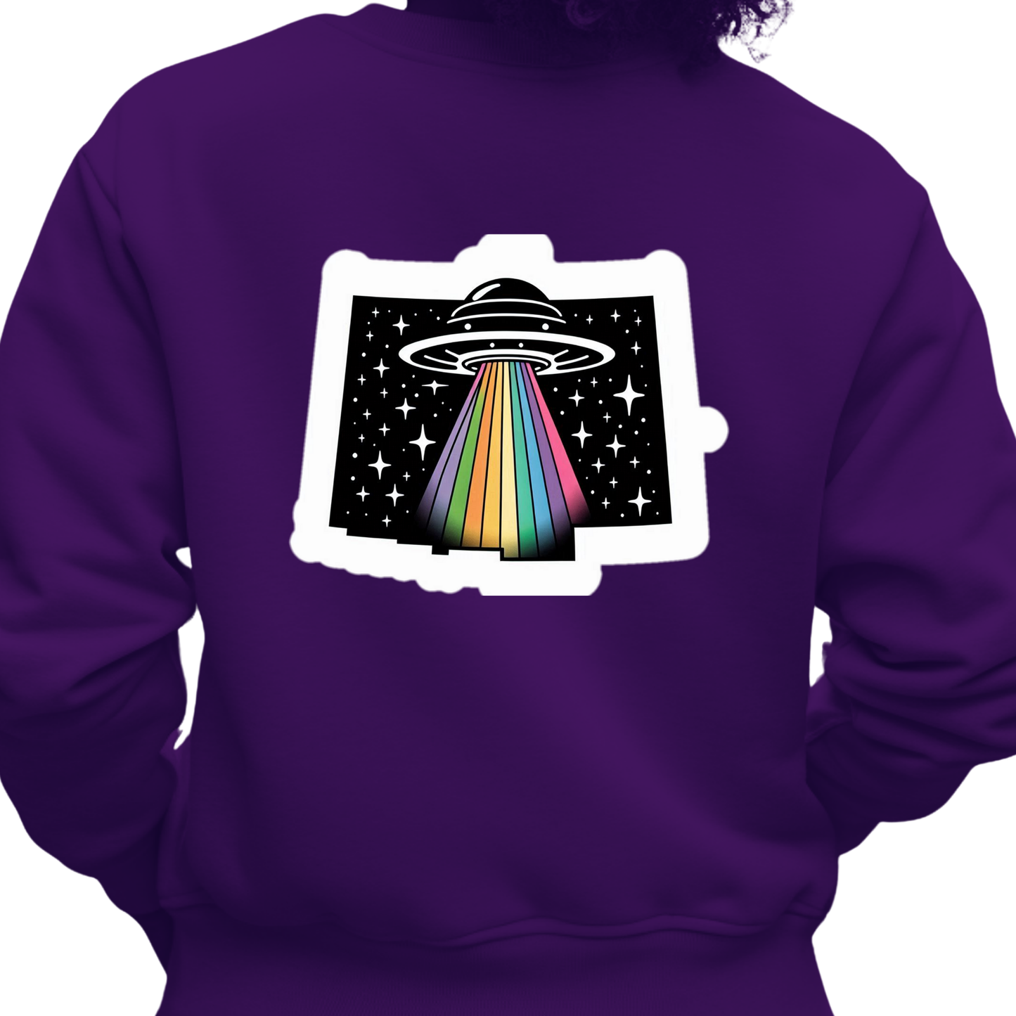 Colorado PRIDE Sweatshirt On the Back