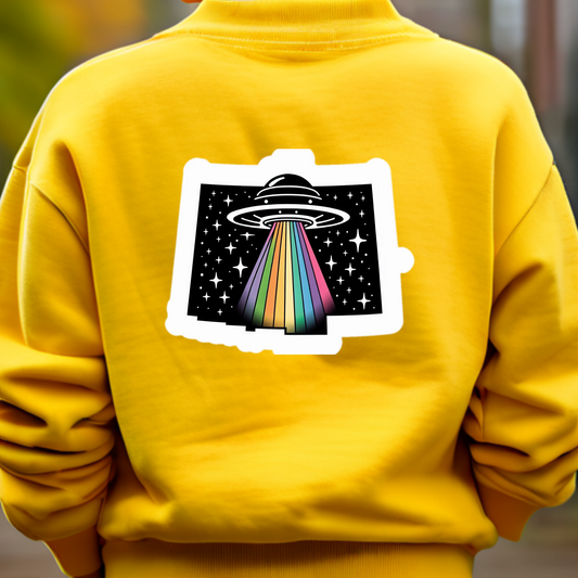 Colorado PRIDE Sweatshirt On the Back