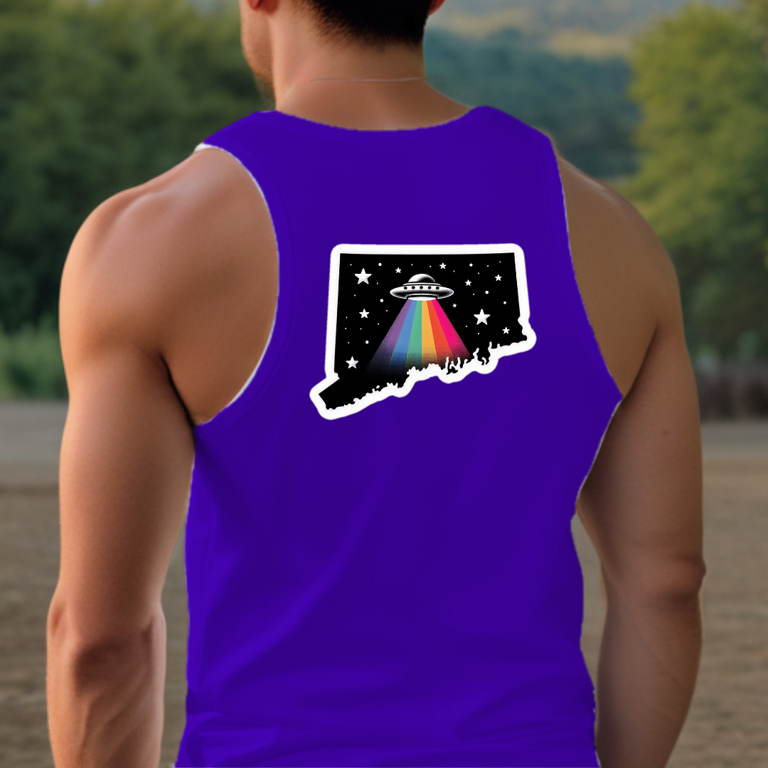 Delaware Pride Tank Top - Back Print