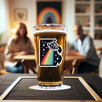 Connecticut Alien Pride Pint