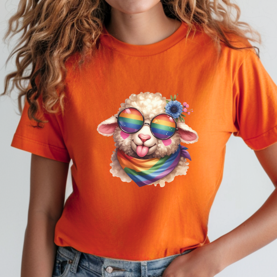 Pride Animals T-Shirt - Sassy Sheep