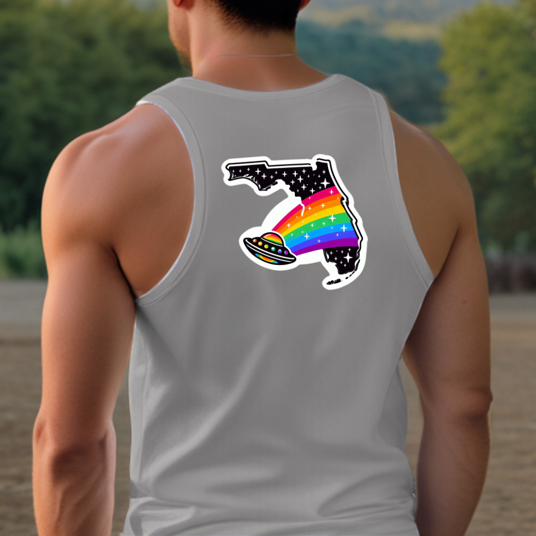 Florida Pride Tank Top - Back Print