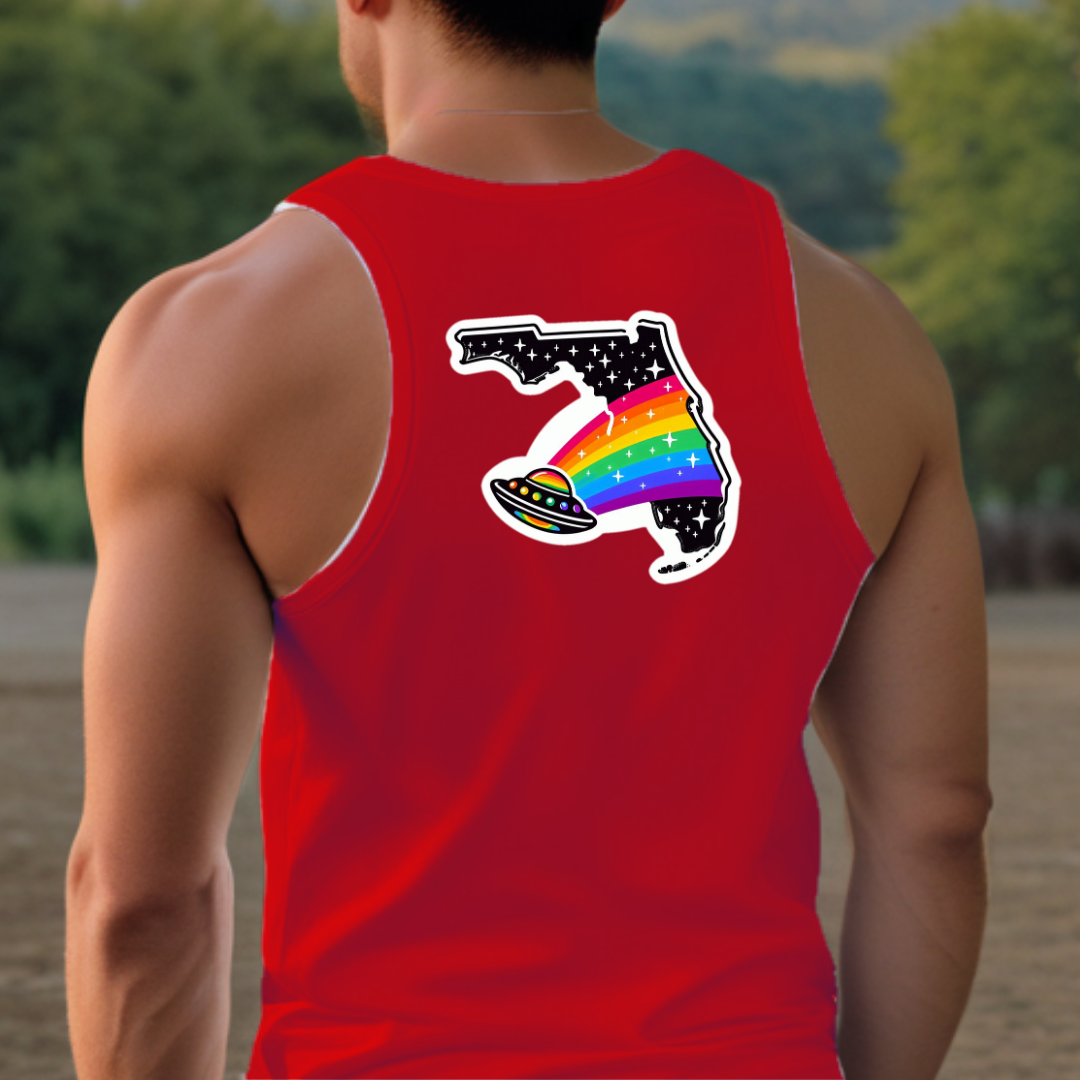 Florida Pride Tank Top - Back Print