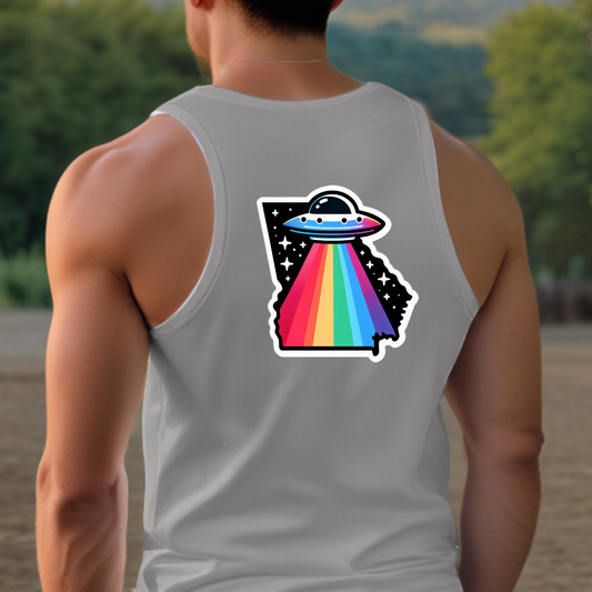 Georgia Pride Tank Top - Back Print