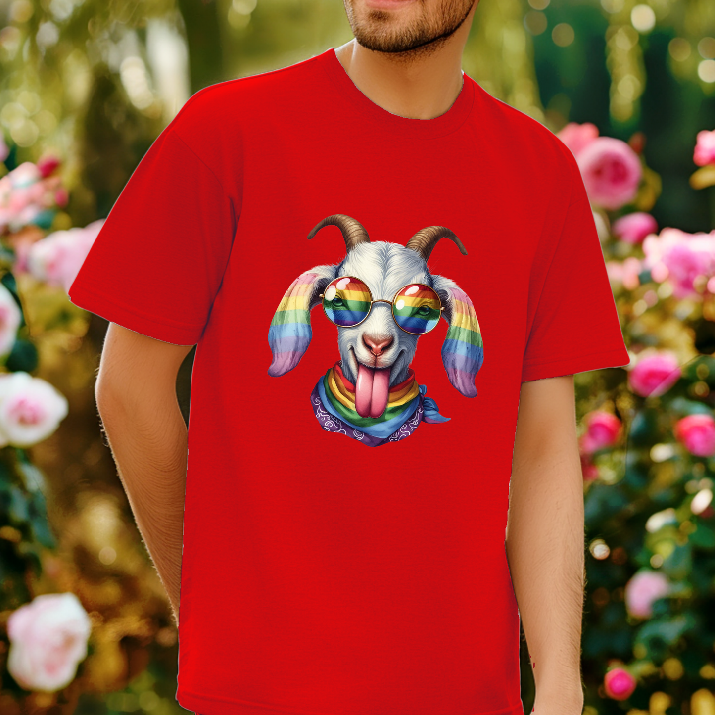 Pride Animals T-Shirt-Goat