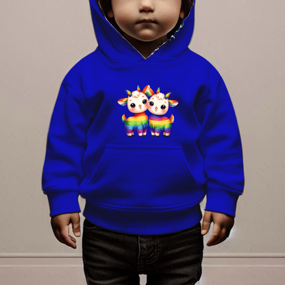 Rainbow Goats Toddler Hoodie-