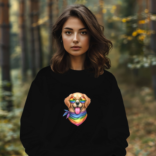 Happy Dog Pride Sweatshirt