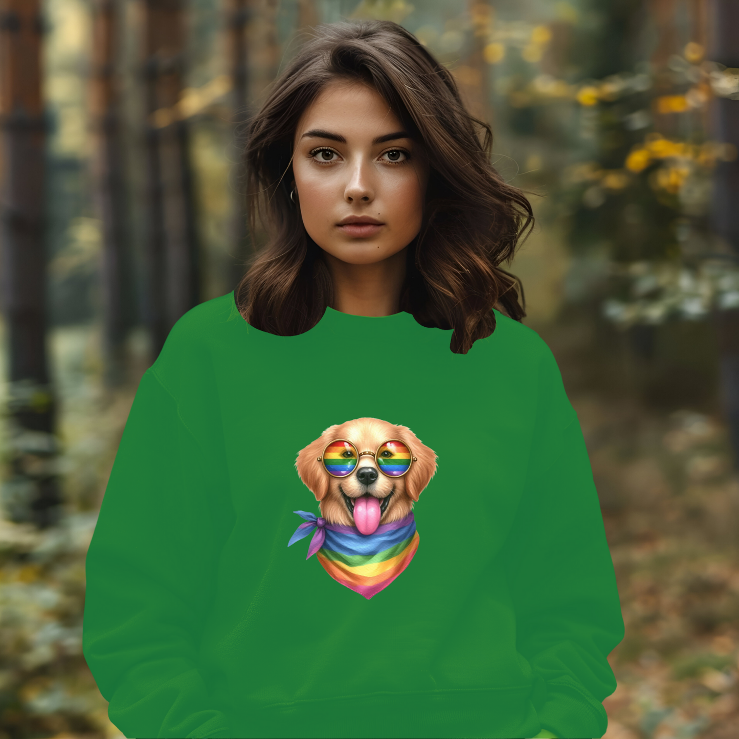 Happy Dog Pride Sweatshirt