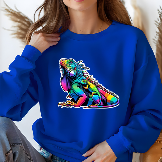 Rainbow Iguana Sweatshirt
