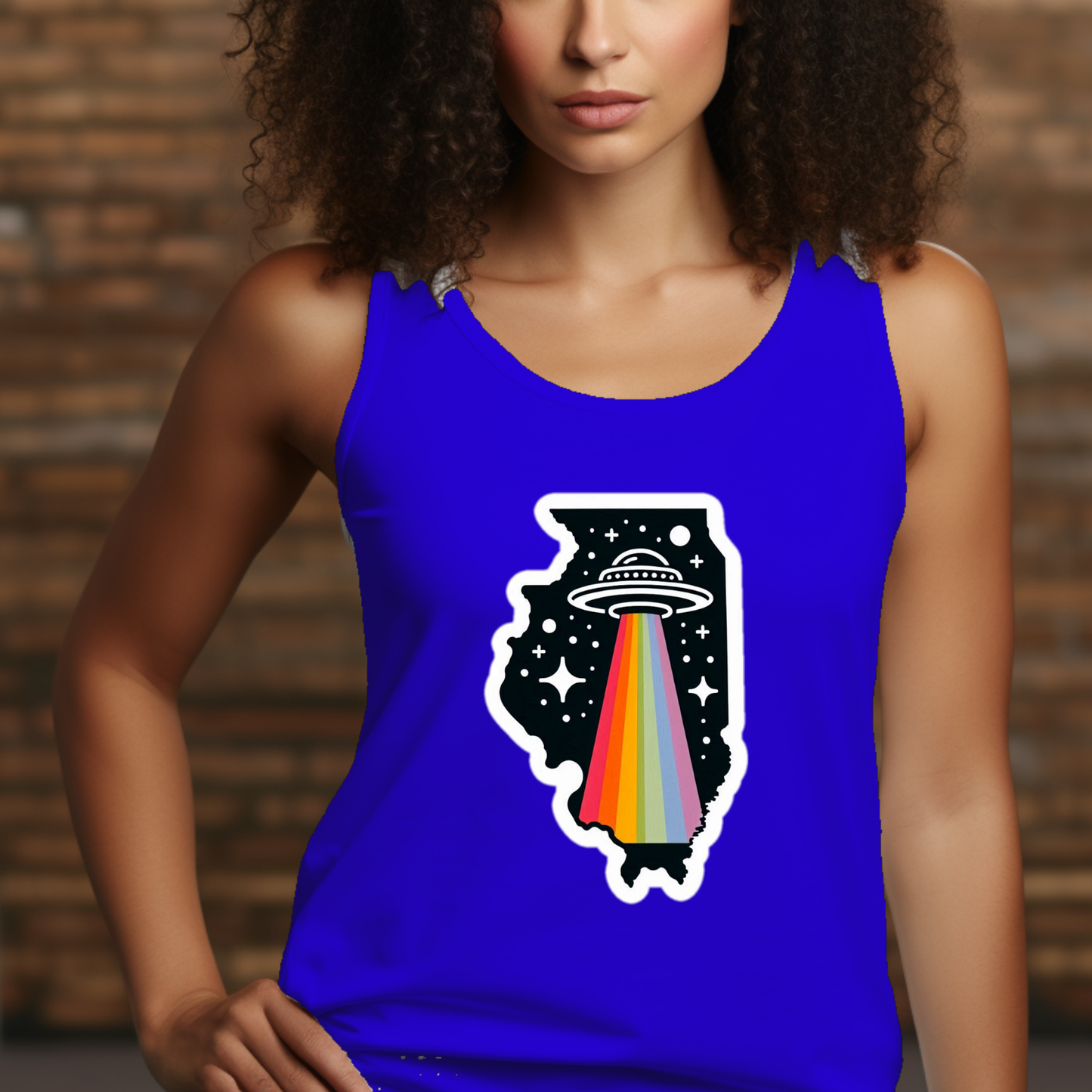 Illinois Pride Tank Top