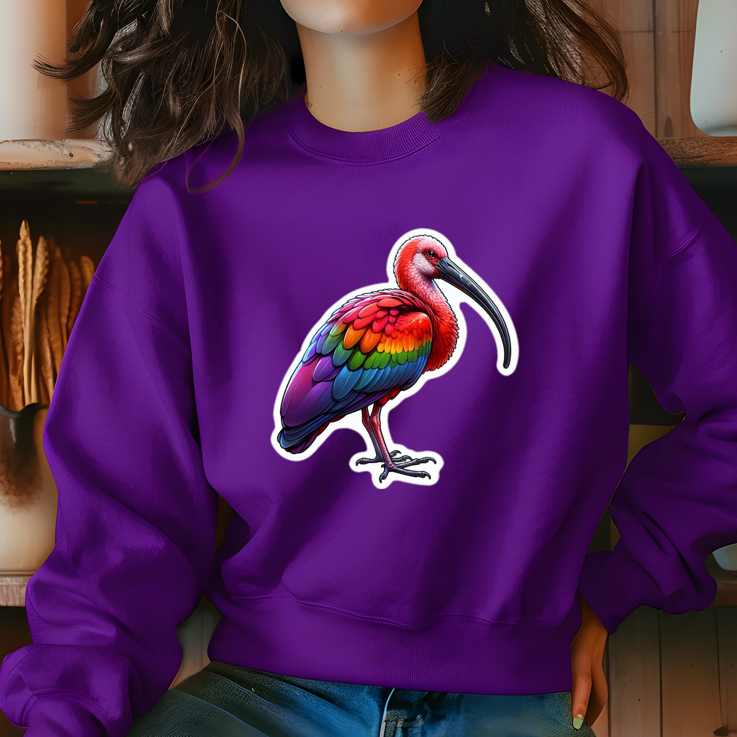 Rainbow Ibis Sweatshirt