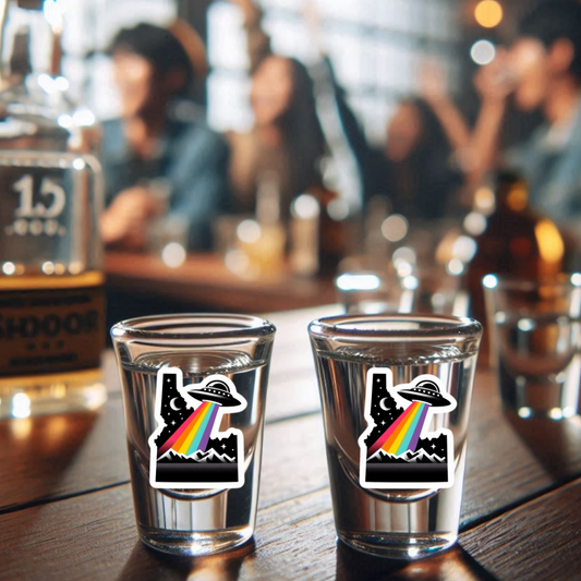 PRIDE  Idaho Shot Glass