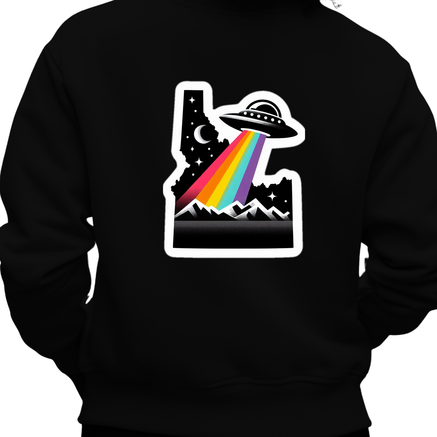 Idaho PRIDE  Sweatshirt On the Back