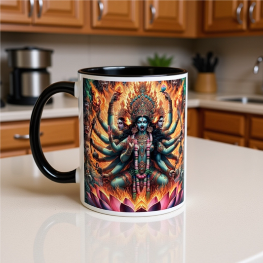 Hindu God Kali Accent Coffee Mug