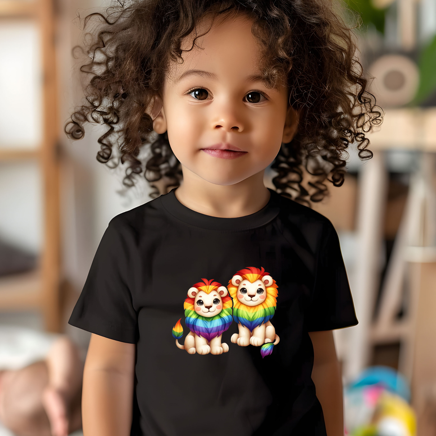 Rainbow Lions Toddler T-shirt