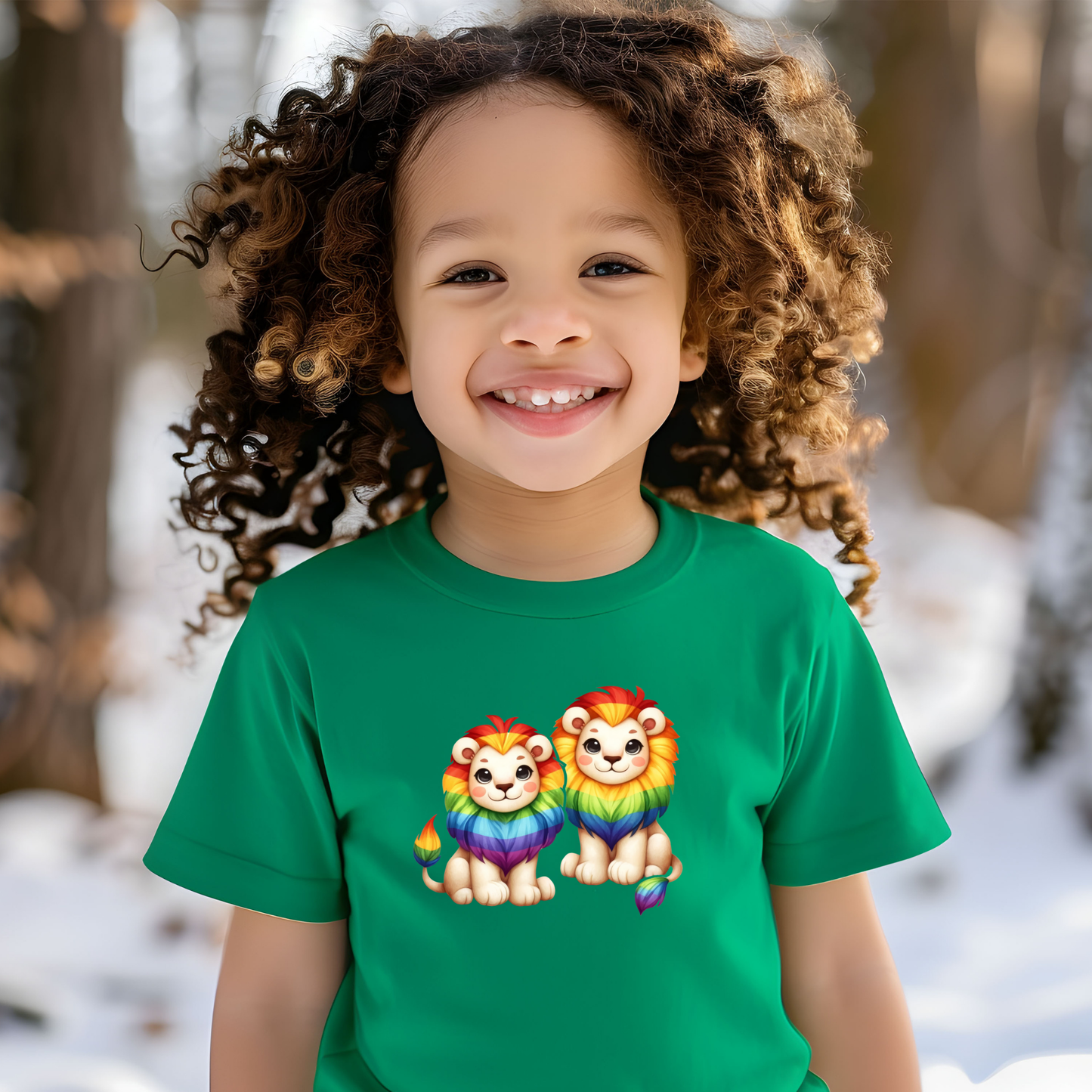 Rainbow Lions Toddler T-shirt