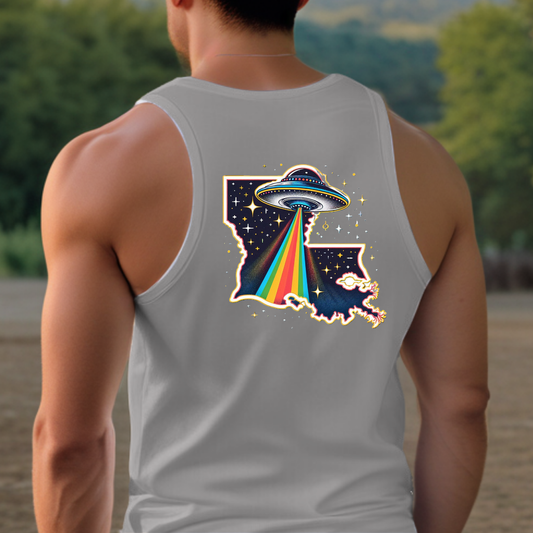 Louisiana Pride Tank  - Back Print