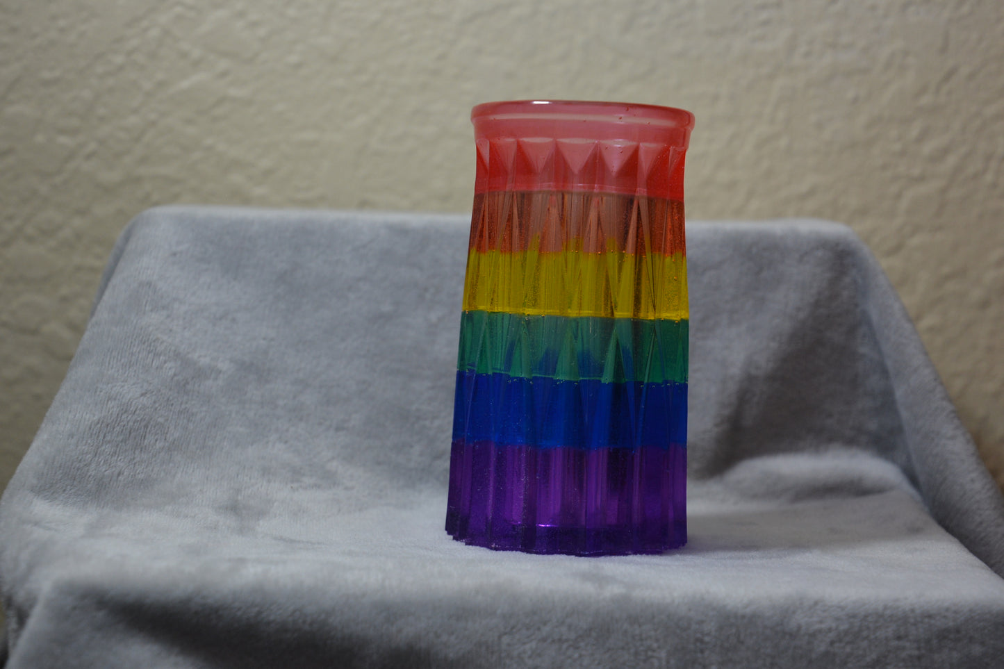 PRIDE  Resin Pencil Holders/Vases (2)