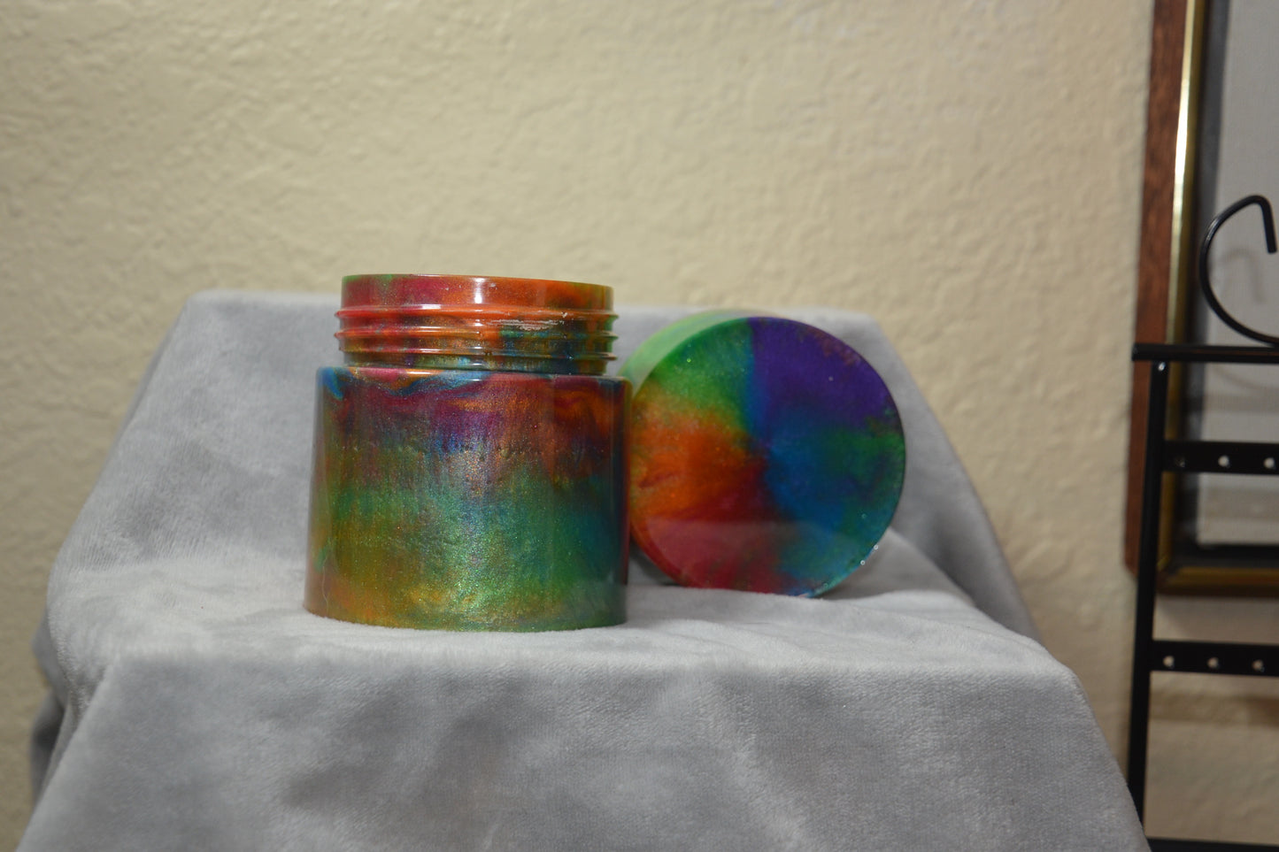 PRIDE Resin Jar with Lid