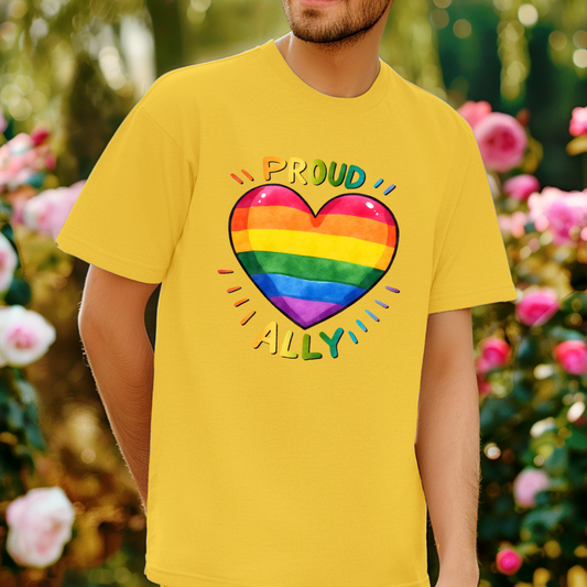Proud Ally - Pride T-Shirt Collection