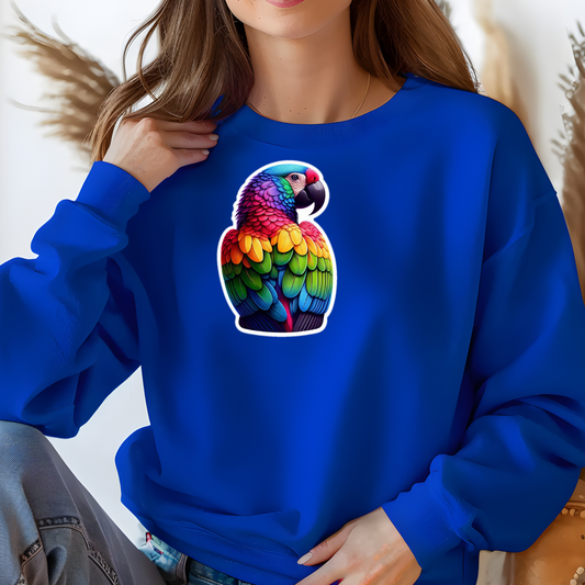 Rainbow Macaw Sweatshirt
