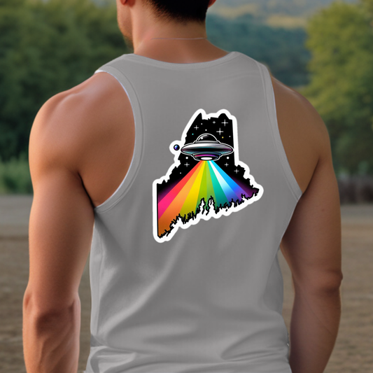 Maine Pride Tank Top - Back Print