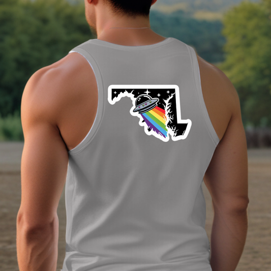 Maryland Pride Tank Top - Back Print