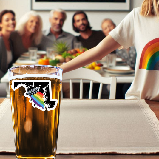 Maryland Alien Pride Pint
